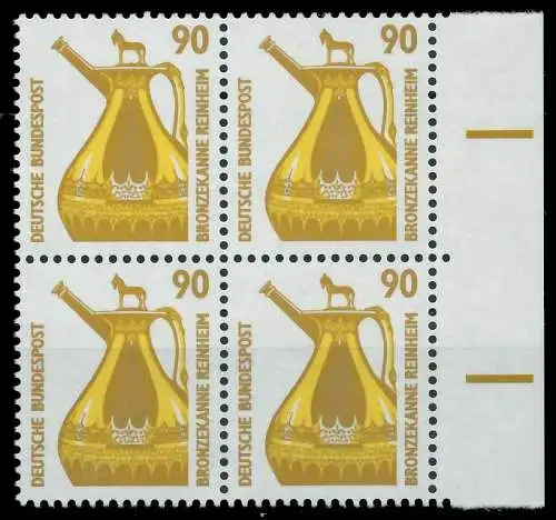 BRD DS SEHENSW Nr 1380 postfrisch VIERERBLOCK SRA 7D0396