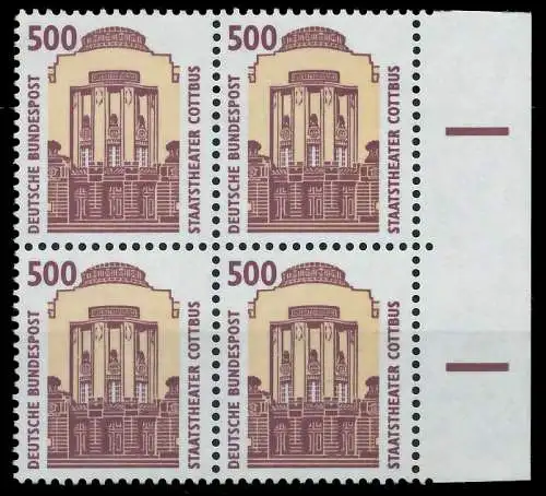 BRD DS SEHENSW Nr 1679 postfrisch VIERERBLOCK SRA 7D03AA