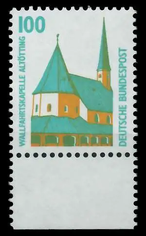 BRD DS SEHENSWÜRDIGKEITEN Nr 1406Au postfrisch URA S505D62