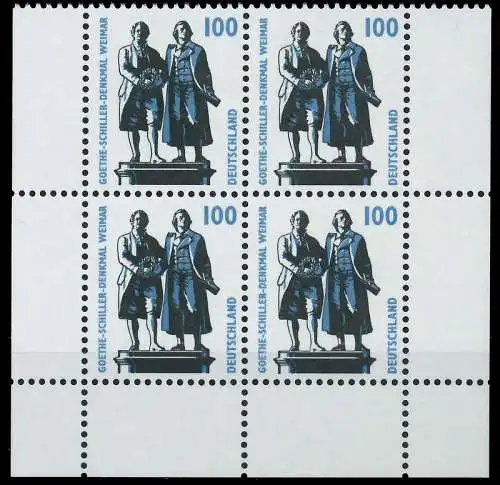 BRD DS SEHENSWÜRDIGKEITEN Nr 1934A postfrisch VIERERBLO S505DC6