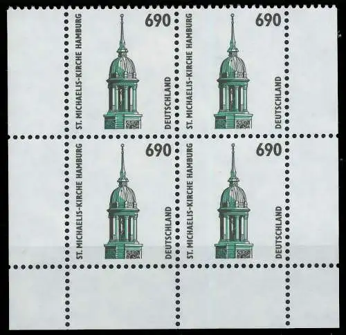 BRD DS SEHENSW Nr 1860 postfrisch VIERERBLOCK URA S505DDE