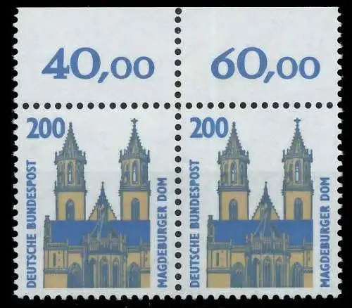 BRD DS SEHENSW Nr 1665 postfrisch WAAGR PAAR ORA 7D0D96