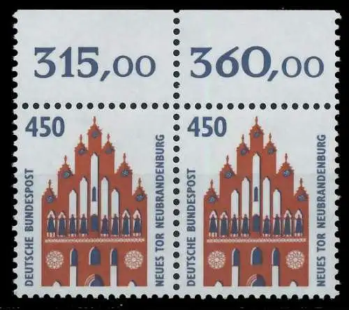 BRD DS SEHENSW Nr 1623 postfrisch WAAGR PAAR ORA 7D0E76