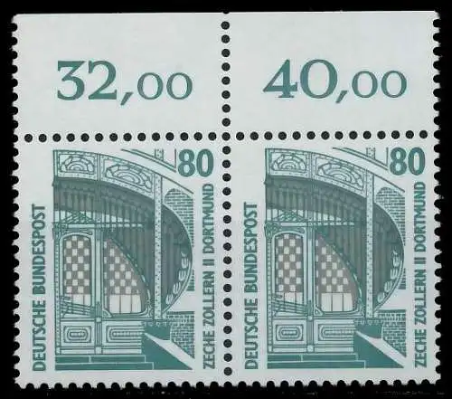 BRD DS SEHENSWÜRDIGKEITEN Nr 1342Au postfrisch WAAGR PA 7D0E86