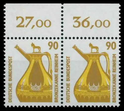 BRD DS SEHENSW Nr 1380 postfrisch WAAGR PAAR ORA 7D0EF6