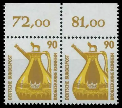 BRD DS SEHENSW Nr 1380 postfrisch WAAGR PAAR ORA 7D0EFA