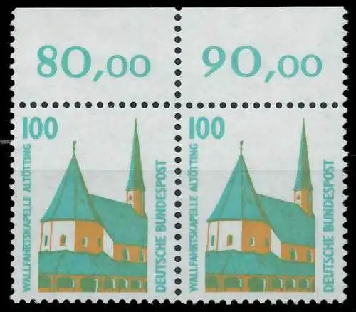 BRD DS SEHENSWÜRDIGKEITEN Nr 1406Au postfrisch WAAGR PA 7D0F0A