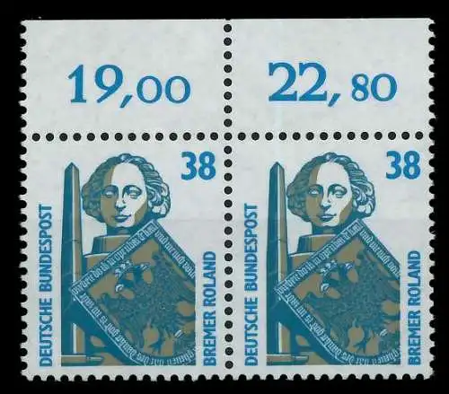 BRD DS SEHENSW Nr 1400 postfrisch WAAGR PAAR ORA 7D0F36