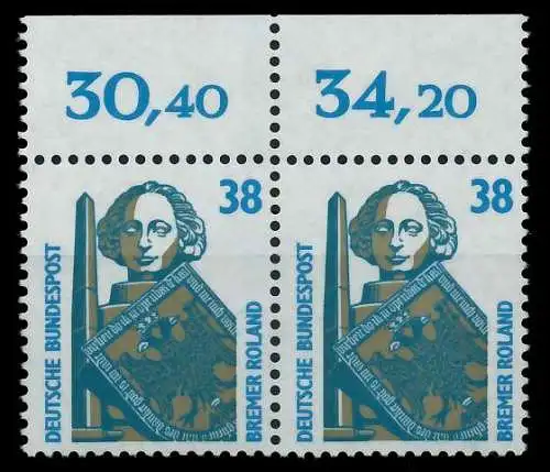 BRD DS SEHENSW Nr 1400 postfrisch WAAGR PAAR ORA 7D0F52