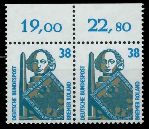BRD DS SEHENSW Nr 1400 postfrisch WAAGR PAAR ORA 7D0F56