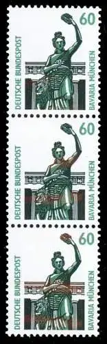 BRD DS SEHENSWÜRDIGKEITEN Nr 1341AuRI postfrisch 3ER ST S5082EE