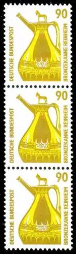 BRD DS SEHENSWÜRDIGKEITEN Nr 1380RI postfrisch 3ER STR S508312