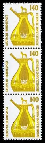 BRD DS SEHENSWÜRDIGKEITEN Nr 1401uRI postfrisch 3ER STR S508342