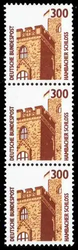 BRD DS SEHENSWÜRDIGKEITEN Nr 1348uRI postfrisch 3ER STR S50834A