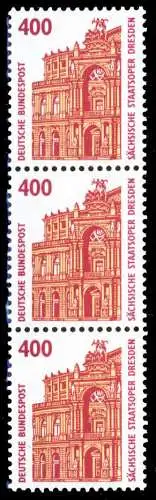 BRD DS SEHENSWÜRDIGKEITEN Nr 1562uRI postfrisch 3ER STR S50836A