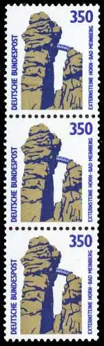 BRD DS SEHENSWÜRDIGKEITEN Nr 1407uRI postfrisch 3ER STR S50835A