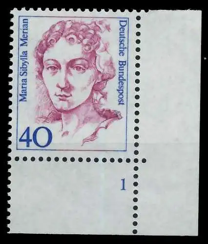 BRD DS FRAUEN Nr 1331 postfrisch FORMNUMMER 1 7D147E