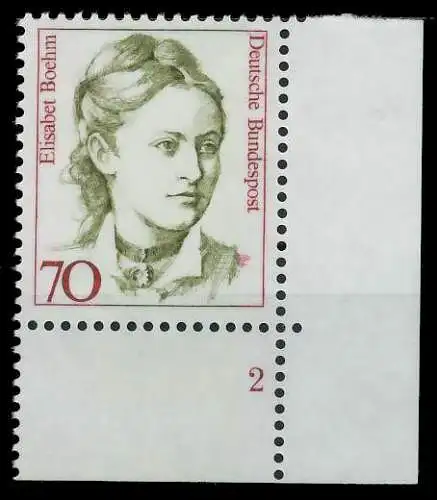 BRD DS FRAUEN Nr 1489 postfrisch FORMNUMMER 2 7D1492