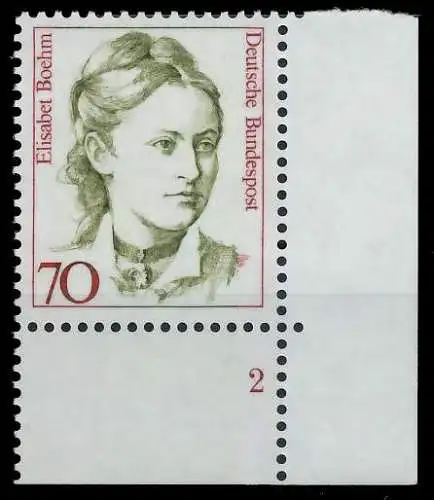 BRD DS FRAUEN Nr 1489 postfrisch FORMNUMMER 2 7D149A