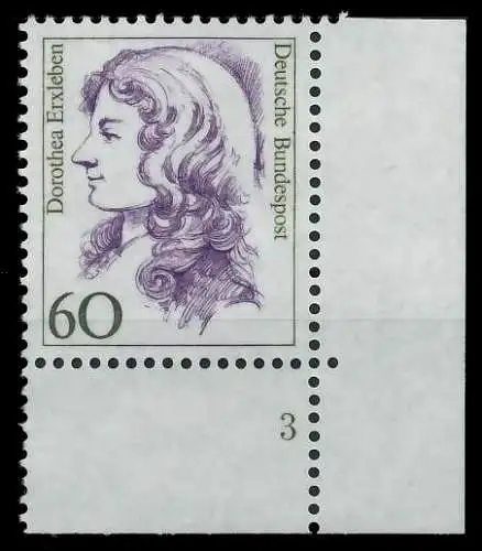 BRD DS FRAUEN Nr 1332 postfrisch FORMNUMMER 3 7D14A2