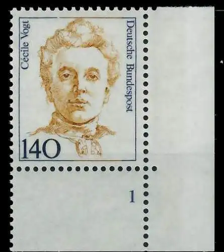 BRD DS FRAUEN Nr 1432 postfrisch FORMNUMMER 1 7D4C9A