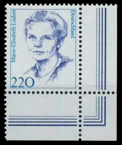 BRD DS FRAUEN Nr 1940 postfrisch ECKE-URE 7D4DCE