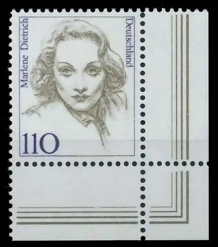 BRD DS FRAUEN Nr 1939 postfrisch ECKE-URE 7D4DD2