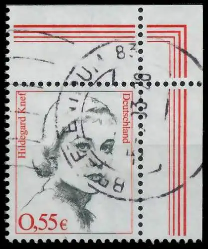 BRD DS FRAUEN Nr 2296 gestempelt ECKE-ORE 7D4E2A