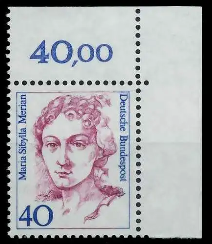 BRD DS FRAUEN Nr 1331 postfrisch ECKE-ORE 7D4ED2