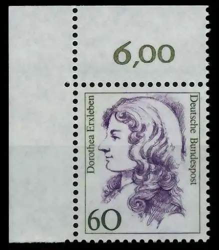BRD DS FRAUEN Nr 1332 postfrisch ECKE-OLI 7D50FA