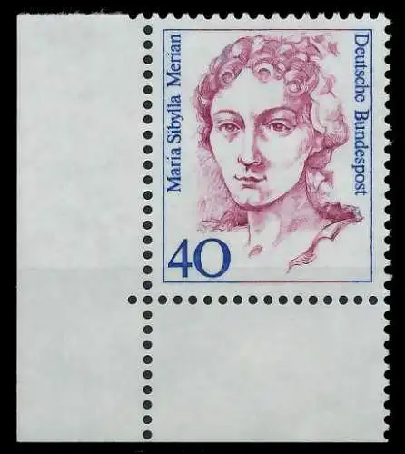BRD DS FRAUEN Nr 1331 postfrisch ECKE-ULI 7D51C6