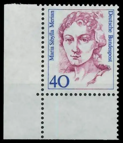 BRD DS FRAUEN Nr 1331 postfrisch ECKE-ULI 7D51D2