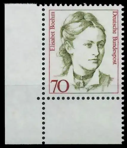 BRD DS FRAUEN Nr 1489 postfrisch ECKE-ULI 7D51F6