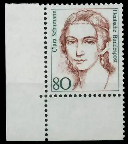 BRD DS FRAUEN Nr 1305 postfrisch ECKE-ULI 7D5212