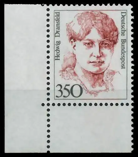 BRD DS FRAUEN Nr 1393 postfrisch ECKE-ULI 7D523A