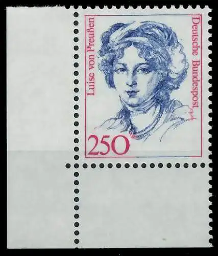 BRD DS FRAUEN Nr 1428 postfrisch ECKE-ULI 7D523E