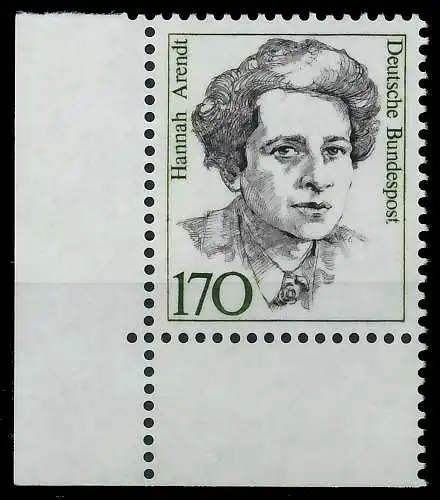 BRD DS FRAUEN Nr 1391 postfrisch ECKE-ULI 7D52B2