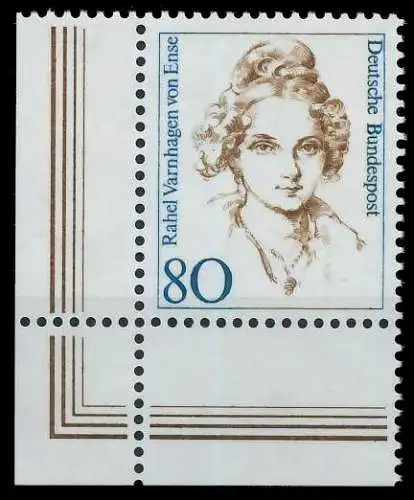 BRD DS FRAUEN Nr 1755 postfrisch ECKE-ULI 7D52DE
