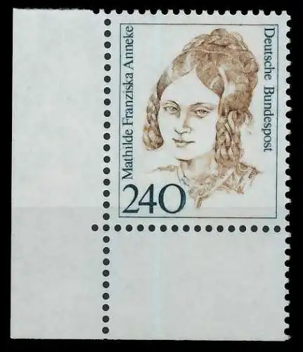 BRD DS FRAUEN Nr 1392 postfrisch ECKE-ULI 7D530E