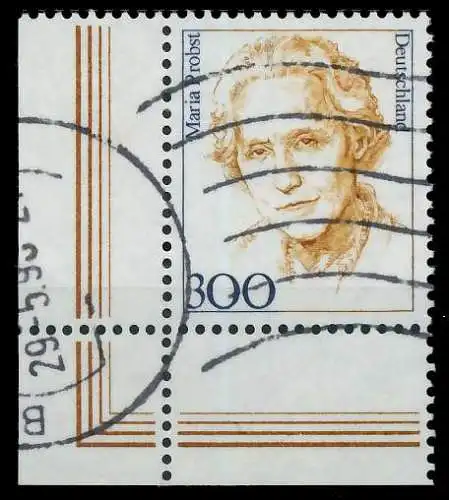 BRD DS FRAUEN Nr 1956 gestempelt ECKE-ULI 7D532E