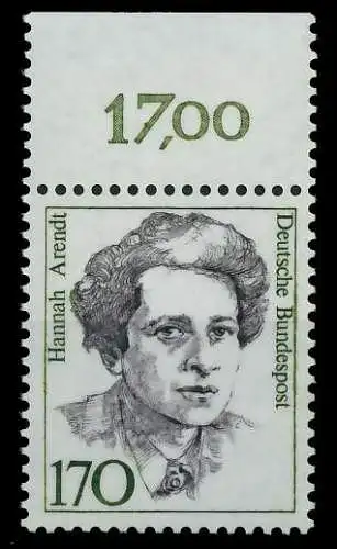 BRD DS FRAUEN Nr 1391 postfrisch ORA 7D7C4E