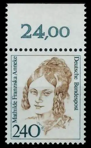 BRD DS FRAUEN Nr 1392 postfrisch ORA 7D7C86