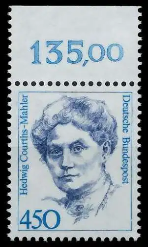 BRD DS FRAUEN Nr 1614 postfrisch ORA 7D7CDA