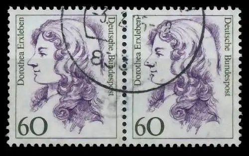 BRD DS FRAUEN Nr 1332 gestempelt WAAGR PAAR 7D7E22