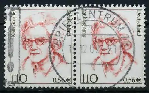 BRD DS FRAUEN Nr 2150 gestempelt WAAGR PAAR 7D7EC6