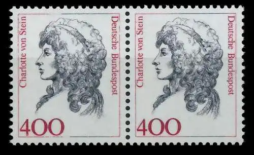 BRD DS FRAUEN Nr 1582 postfrisch WAAGR PAAR S51208A