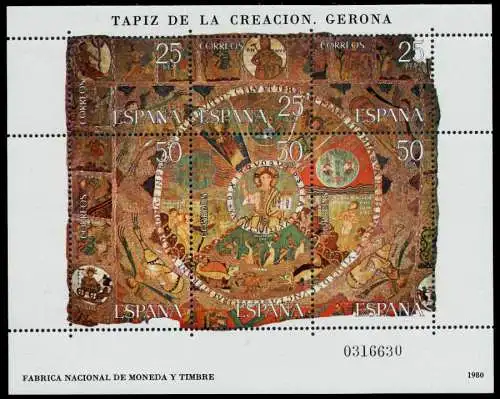 SPANIEN Block 22 postfrisch S3CBDFA