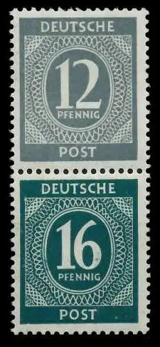 ALL. BES. GEM.-AUSG. Nr S294 postfrisch SENKR PAAR 7D8072