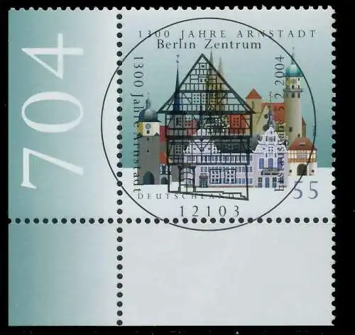 BRD BUND 2004 Nr 2388 ESST zentrisch gestempelt ECKE-ULI 7D80AA