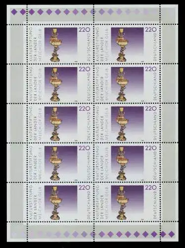 BRD BUND BLOCK KLEINBOGEN 2000 Nr 2108 postfrisch KLEIN 7D8186